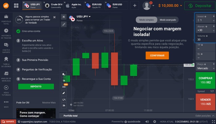 iq option cadastro, iq option browser